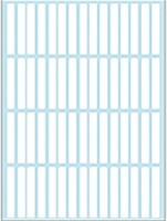 Etiket HERMA 2300 5x35mm wit 1920stuks 32 Vel-2