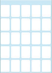 Etiket HERMA 3660 15x20mm wit 175stuks 7 Vel