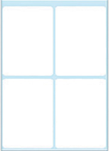 Etiket HERMA 3755 40x55mm wit 28st 7 Vel
