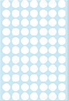 Etiket HERMA 2230 rond 13mm wit 2464st 32 Vel-2