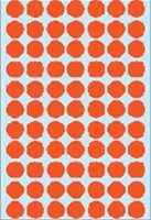 Etiket HERMA 2232 rond 13mm rood 2464stuks 32 Vel-2