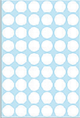 Etiket HERMA 2240 rond 16mm wit 1728stuks 32 Vel-3