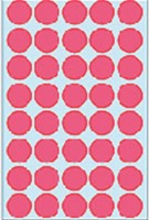 Etiket HERMA 2256 rond 19mm fluor rood 960st 24 Vel-2