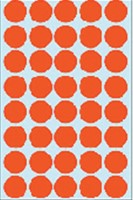 Etiket HERMA 2252 rond 19mm rood 1280st 32 Vel-2