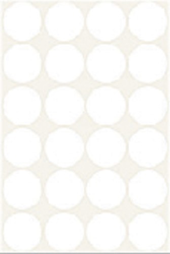 Etiket HERMA 2260 rond 25mm wit 768st 32 Vel-2