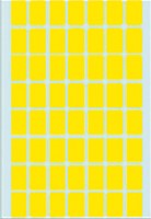 Etiket HERMA 2341 12x18mm geel 1792stuks 32 Vel-2