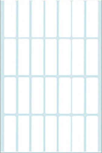 Etiket HERMA 2360 13x40mm wit 896st 32 Vel-2