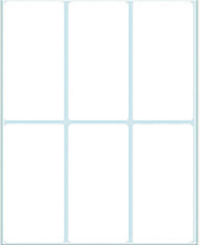 Etiket HERMA 2480 34x67mm wit 192stuks 32 Vel-2