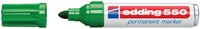 Viltstift edding 550 rond 3-4mm groen 1 Stuk