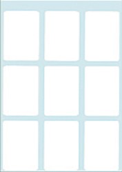 Etiket HERMA 3752 24x35mm wit 63st 7 Vel