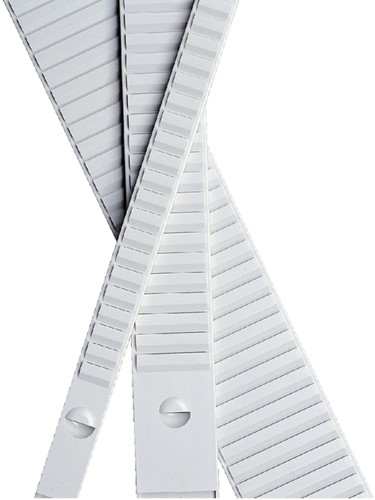 Planbordelement Djois 77mm 50 sleuf grijs 1 Stuk-2