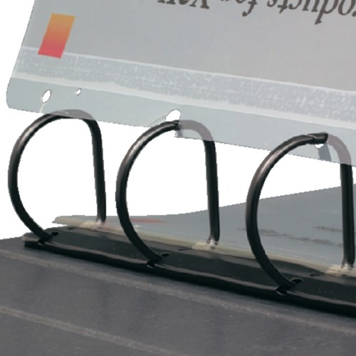 Opbergstrip Djois filestrip A4 2/4rings tr 100st 100 Stuk-3