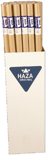 Inpakpapier HAZA Kraft gestreept 70gr 100cmx5m 1 Rol