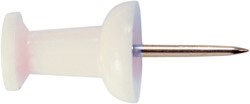 PUSH PINS OIC WIT 40 STUK