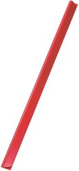 Klemrug Durable A4 6mm 60 vellen rood 100 Stuk