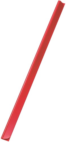 Klemrug Durable A4 3mm 30 vellen rood 100 Stuk