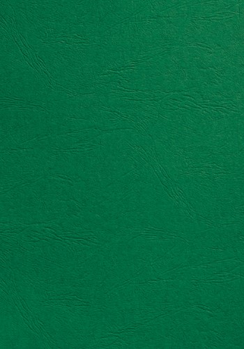 Voorblad GBC A4 karton lederlook 250gr groen 100 Stuk