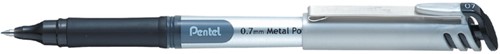 Rollerpen Pentel BL17 Energel M zwart 1 Stuk