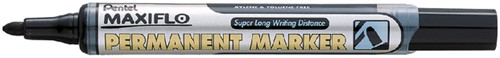Viltstift Pentel NLF50 Maxiflo rond 1mm zwart 1 Stuk