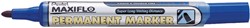 Viltstift Pentel NLF50 Maxiflo rond 1mm blauw 1 Stuk