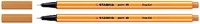 Fineliner STABILO point 88/54 F oranje 1 Stuk