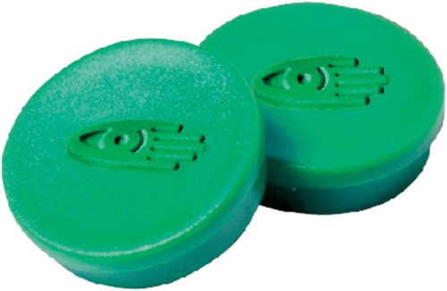 Magneet Legamaster 30mm 850gr groen 10 stuks 10 Stuk