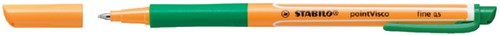 Rollerpen STABILO PointVisco 1099/36 F groen 1 Stuk
