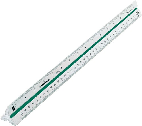 Schaalstok Rumold 150/30 DIN 1:2.5/5/10/20/50/100 1 Stuk
