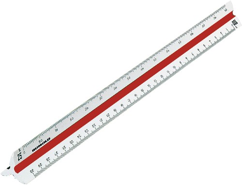 Schaalstok Rumold 150/30 2 1:20/25/33.33/50/75/100 1 Stuk