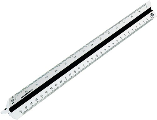 Schaalstok Rumold 150/30 6 1:500/1000/1250/1500 1 Stuk