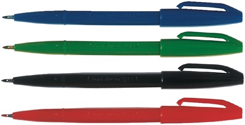 Fineliner Pentel Signpen S520 M blauw 1 Stuk-2