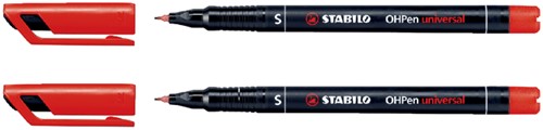Viltstift STABILO OHP 841/40 rond SF rood 1 Stuk
