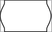 Prijsetiket 16x26 Open-Data S14/Sato Judo perm wt 1000 Stuk-2
