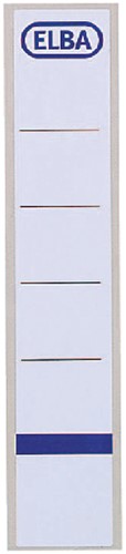 Rugetiket Elba 34x190mm zk wt bl 10st 10 Vel-2