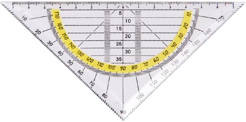 Geodriehoek Quantore 1 Stuk-2