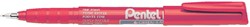 Fineliner Pentel NMF50 F rood 1 Stuk