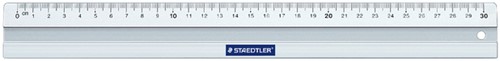 Liniaal Staedtler 563 aluminium 30cm 1 Stuk