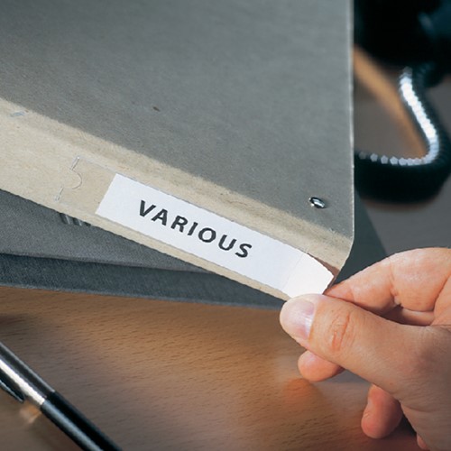 Etikethouder Djois 19x75mm zelfklevend tr 16st 16 Stuk-3