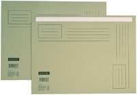 Vouwmap Quantore A4 ongelijke zijde 250gr grijs 1 Stuk