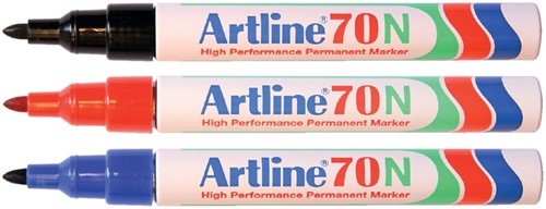 Viltstift Artline 70 rond 1.5mm rood 1 Stuk-2