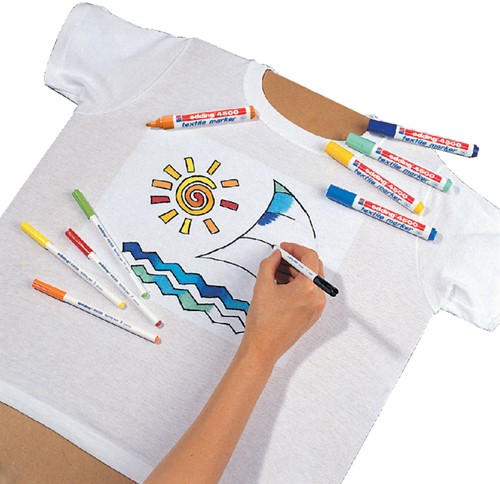 Textielmarker edding 4500 rond 2-3mm lichtgroen 1 Stuk-3