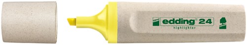 Markeerstift edding 24 Eco 2-5mm geel 1 Stuk