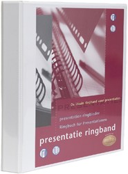 Presentatie ringband multo A4 23r 25mm wit 1 Stuk