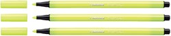 Viltstift STABILO Pen 68/024 M neon geel 1 Stuk