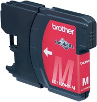 Inktcartridge Brother LC-1100HYM rood 1 Stuk-2