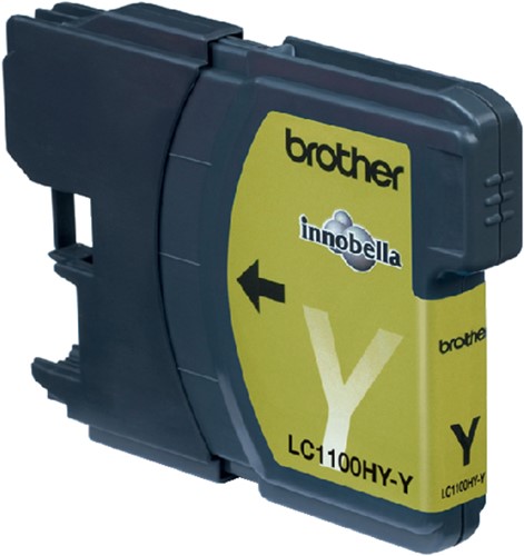 Inktcartridge Brother LC-1100HYY geel 1 Stuk-2