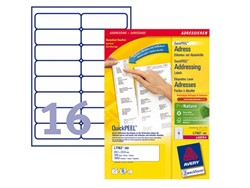 Adresetiketten voor printers