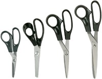 Schaar Quantore 190mm +plastic handvat zwart 1 Stuk-2