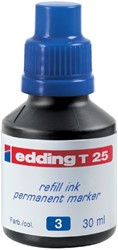 Viltstiftinkt edding T25 blauw 1 Stuk