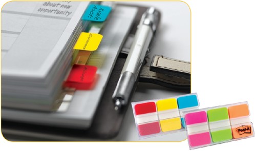 Indextabs Post-it 686GOT 25.4x38mm strong rz gn 36 Stuk-2